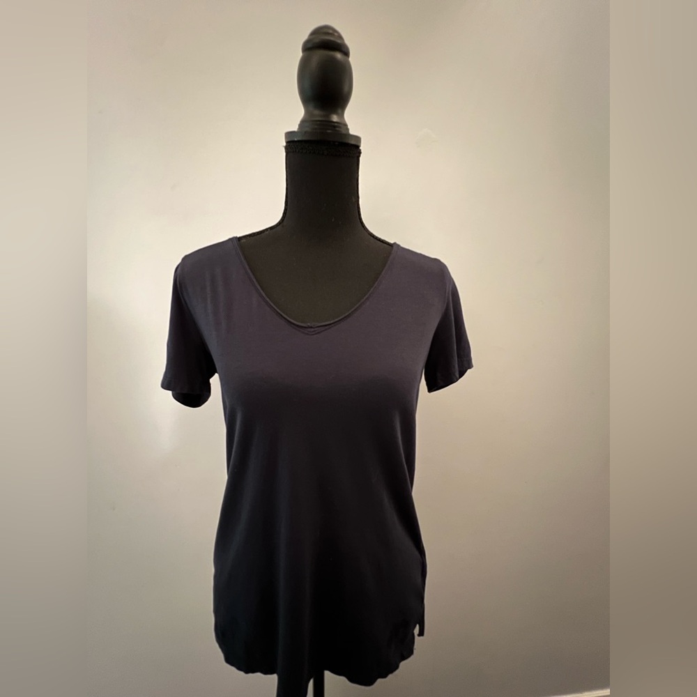 J. Crew Navy Short Sleeve Shirt